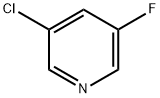 3-Chloro-5-fluoropyridine 구조식 이미지