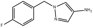 1-(4-FLUOROBENZYL)-1H-PYRAZOL-4-AMINE Structure