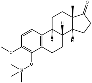 3-Methoxy-4-[(trimethylsilyl)oxy]estra-1,3,5(10)-trien-17-one 구조식 이미지