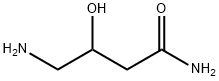 4-아미노-3-히드록시부탄아미드 구조식 이미지