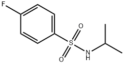 4-Fluoro-N-isopropylbenzenesulfonamide Structure