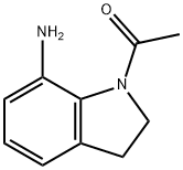 1-ACETYL-7-AMINO-2,3-DIHYDRO-(1H)-INDOLE Structure