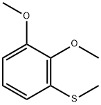 1,2-DIMETHOXY-3-(METHYLTHIO)BENZENE Structure