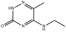 1,2,4-Triazin-3(2H)-one, 5-(ethylamino)-6-methyl- (9CI) Structure