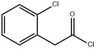 2-Chlorophenylacetyl chloride 구조식 이미지