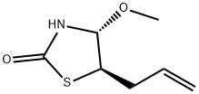 2-Thiazolidinone,4-methoxy-5-(2-propenyl)-,(4R,5R)-(9CI) Structure