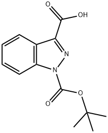1H-인다졸-1,3-디카르복실산,1-(1,1-디메틸에틸)에스테르 구조식 이미지