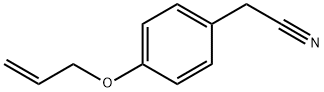 Benzeneacetonitrile, 4-(2-propenyloxy)- (9CI) Structure