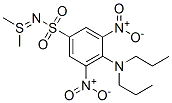 N-(dimethyl-$l^{4}-sulfanylidene)-4-(dipropylamino)-3,5-dinitro-benzen esulfonamide 구조식 이미지