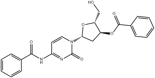 N4,3'-O-DIBENZOYL-2'-DEOXYCYTIDINE 구조식 이미지