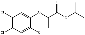 isopropyl 2-(2,4,5-trichlorophenoxy)propionate Structure