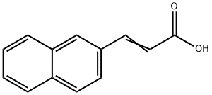 2-Naphthylacrylic acid Structure