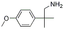 2-(4-Methoxyphenyl)-2-Methylpropan-1-aMine Structure