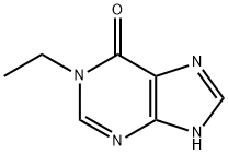 1-ethyl-7H-purin-6-one Structure