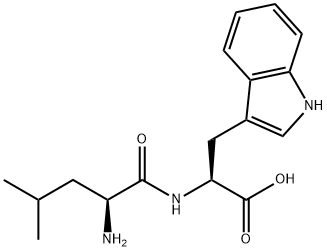 H-LEU-TRP-OH Structure