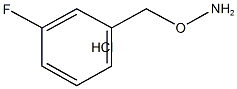 O-(3-Fluoro-benzyl)-hydroxylamine hydrochloride Structure