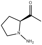 Ethanone,1-[(2S)-1-amino-2-pyrrolidinyl]- 구조식 이미지