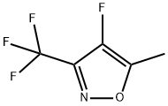 이속사졸,4-플루오로-5-메틸-3-(트리플루오로메틸)-(9CI) 구조식 이미지