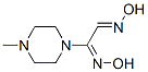 Piperazine, 1-[bis(hydroxyimino)ethyl]-4-methyl- (9CI) Structure