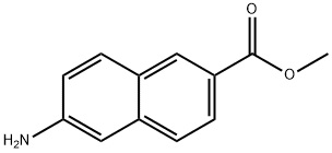 6-AMINO-2-NAPHTHOIC ACID METHYL ESTER Structure