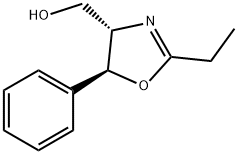 (4S)-2-Ethyl-5α-phenyl-2-oxazoline-4β-methanol Structure