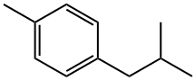1-methyl-4-isobutylbenzene 구조식 이미지