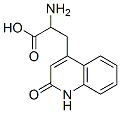 2-Amino-3-(1,2-dihydro-2-oxoquinoline-4-yl)propanoic acid Structure