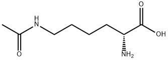 H-D-LYS(AC)-OH 구조식 이미지