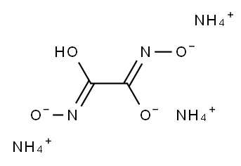 ammonium hydrogen oxalohydroximate Structure