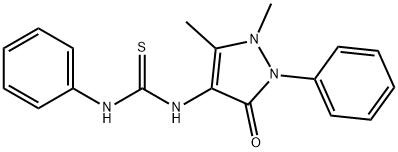 3-안티피리닐-1-페닐티오우레아 구조식 이미지