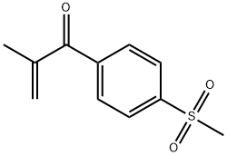 2-Methyl-1-[4-(Methylsulfonyl)phenyl]-2-propen-1-one 구조식 이미지