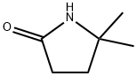 5,5-Dimethyl-2-pyrrolidinone Structure