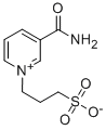 NICOTINAMIDE N1-PROPYLSULFONATE Structure