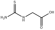 N-(Thiocarbamoyl)glycine 구조식 이미지