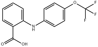 N-(4-TRIFLUOROMETHOXYPHENYL)ANTHRANILIC ACID Structure