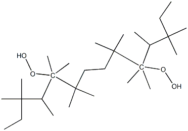 (1,1,4,4-tetramethyltetramethylene)bis[tert-pentyl] peroxide  Structure