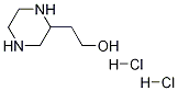 2-PIPERAZIN-2-YL-ETHANOL-2HCl Structure