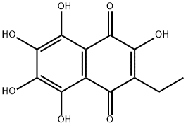 echinochrome A 구조식 이미지