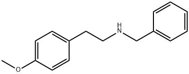 BENZYL-[2-(4-METHOXY-PHENYL)-ETHYL]-AMINE Structure