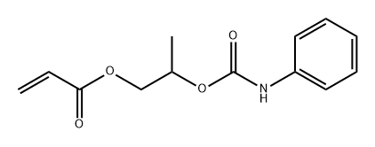 3-ACRYLOXYPROPYL-2-N-페닐카바메이트 구조식 이미지