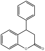 3,4-디하이드로-6-메틸-4-페닐쿠마린 구조식 이미지