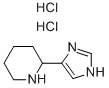 2-(1H-이미다졸-4-YL)-피페리딘2HCL 구조식 이미지