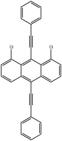 51749-83-8 1,8-Dichloro-9,10-bis(phenylethynyl) anthracene