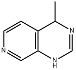 Pyrido[3,4-d]pyrimidine, 1,4-dihydro-4-methyl- (9CI) Structure