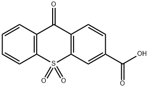 9-OXO-9H-THIOXANTHENE-3-CARBOXYLIC ACID& Structure