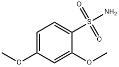 2,4-DIMETHOXYBENZENESULFONAMIDE 구조식 이미지