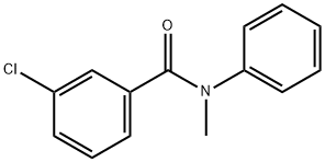 3-Chloro-N-Methyl-N-phenylbenzaMide, 97% Structure