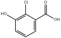 2-chloro-3-hydroxybenzoic acid Structure