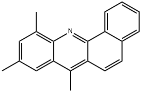 7,9,11-Trimethylbenz[c]acridine Structure