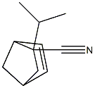 Bicyclo[2.2.1]hept-5-ene-2-carbonitrile, 2-(1-methylethyl)-, exo- (9CI) Structure